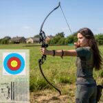 Recurve Bow Set 55lb – Takedown Archery Kit with 12 Arrows, Green - Image 6