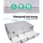1000 Disc Aluminium CD Storage Case Box with Locks Portable DVD Organizer - Image 5