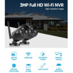 UL‑Tech 3MP Wireless Bullet Camera 2‑Pack – IR‑Cut, H.264+, IP66 Outdoor - Image 7