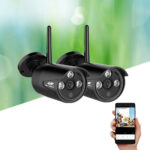UL‑Tech 3MP Wireless Bullet Camera 2‑Pack – IR‑Cut, H.264+, IP66 Outdoor - Image 2