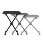 Piano Stool Adjustable Height Keyboard Seat Portable Bench Chair Black - Image 3