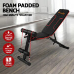Adjustable FID Weight Bench 6-Position Incline Decline 150kg Capacity - Image 2