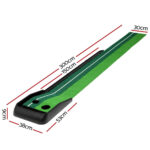 3M Golf Putting Mat with Auto Ball Return Indoor Outdoor Trainer - Image 2