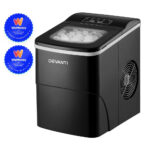 Portable Ice Maker 2L 12kg/Day Benchtop Quick 9 Cubes 6min Black - Image 2