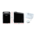 Portable Ice Maker 2L 12kg/Day Benchtop Quick 9 Cubes 6min Black - Image 4