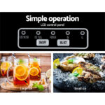 Portable Ice Maker 2L 12kg/Day Benchtop Quick 9 Cubes 6min Black - Image 6