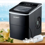 Portable Ice Maker 2L 12kg/Day Benchtop Quick 9 Cubes 6min Black