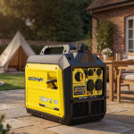 3500W Inverter Generator – Portable Petrol Pure Sine Wave Quiet Yellow - Image 3