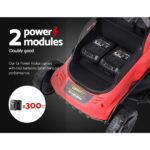 Cordless Lawn Mower 40V Lithium Twin Battery 340mm Cut 6 Heights - Image 5