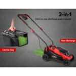 Cordless Lawn Mower 40V Lithium Twin Battery 340mm Cut 6 Heights - Image 4