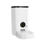 6L Smart Pet Feeder with HD Camera WiFi Automatic Cat Dog Food Dispenser White - Image 5