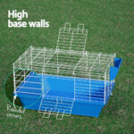 Rabbit Cage with Stand 88cm Indoor Hutch Guinea Pig Small Pet Enclosure