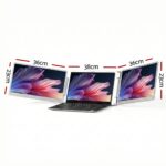 Triple Portable Monitor Laptop Screen Extender 15.6" Dual Display FHD IPS - Image 10