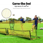 2.1m Football Soccer Net Portable Goal Net Rebounder Sports Training Yellow - Image 5