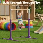 Kids Gymnastics Bar Pull Up Station Monkey Bar Adjustable Indoor Garden - Image 3