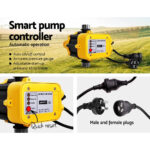 Peripheral Water Pump 370W Auto Controller 35L/min 35m Head Yellow - Image 5