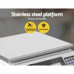40kg Digital Price Computing Scale 1g Precision Retail Counting Scale LCD Rechargeable - Image 5