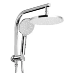 9" Rainfall Shower Head Set Brass Chrome Handheld Combo