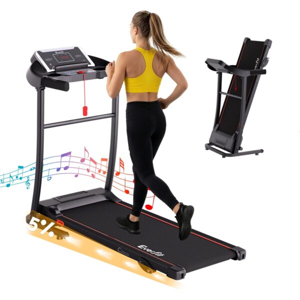 Treadmill Electric Home Gym Fitness Exercise Machine Incline 400mm