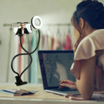 LED Selfie Ring Light with Cell Phone Holder Flexible Stand Live Stream Lamp AU - Image 4