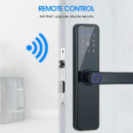 Tuya Smart Door Lock WiFi Fingerprint Keyless Entry Biometric Digital Lock Black - Image 7