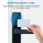 Tuya Smart Door Lock WiFi Fingerprint Keyless Entry Biometric Digital Lock Black - Image 3
