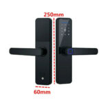 Tuya Smart Door Lock WiFi Fingerprint Keyless Entry Biometric Digital Lock Black - Image 8