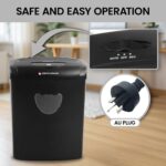 Paper Shredder 21L – 10‑Sheet Cross‑Cut CD & Credit Card Shredder - Image 7