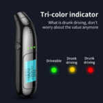 Portable Breathalyzer with Display Rechargeable Digital Electronic Breathalyser - Image 5