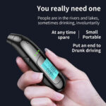 Portable Breathalyzer with Display Rechargeable Digital Electronic Breathalyser - Image 3