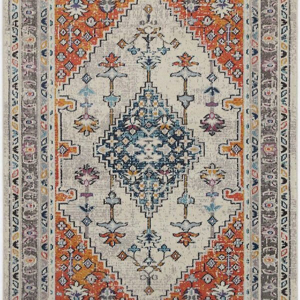 Transitional Distressed Rug – Erased‑Weave Design, Easy‑Care Polypropylene 240x330