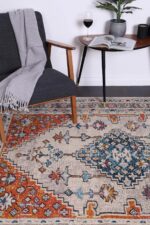 Transitional Distressed Rug – Erased‑Weave Design, Easy‑Care Polypropylene 240x330 - Image 3