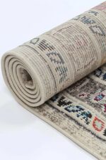 Transitional Distressed Rug – Erased‑Weave Design, Easy‑Care Polypropylene 240x330 - Image 4
