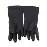 Latex Gloves Rubber PPE Industrial Anti Chemical Acid Heavy Duty Work
