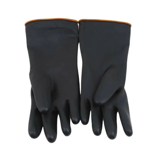 Latex Gloves Rubber PPE Industrial Anti Chemical Acid Heavy Duty Work