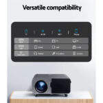 Portable WiFi Projector 1080P – 4K Support, 2.4G/5G, HDMI Home Theatre - Image 2