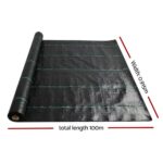 Weed Control Mat 0.915m x 100m Black UV Resistant 85gsm Garden Landscape - Image 6