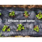 Weed Control Mat 0.915m x 100m Black UV Resistant 85gsm Garden Landscape - Image 4