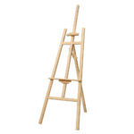 Artiss Wooden Adjustable Floor Easel A-Frame Pine Art Stand Display 113cm