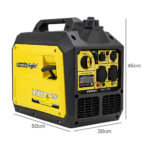 3500W Inverter Generator – Portable Petrol Pure Sine Wave Quiet Yellow - Image 6
