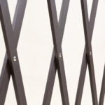 Expandable Barrier Gate – Metal Security Fence 330cm Brown - Image 6