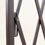 Expandable Barrier Gate – Metal Security Fence 330cm Brown - Image 7